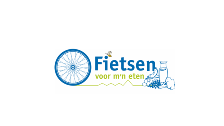 logo fietsen voor mijn eten